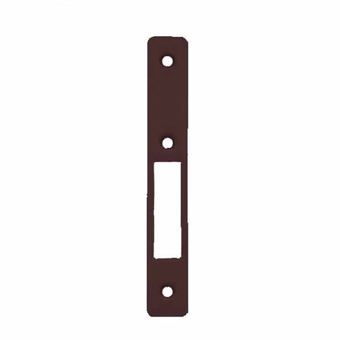 ILCO - Faceplate - Hookbolt - Bevel - Left Hand - 313 - Dark Bronze - UHS Hardware ILCO - Faceplate - Hookbolt - Bevel - Left Hand - 313 - Dark Bronze - UHS Hardware