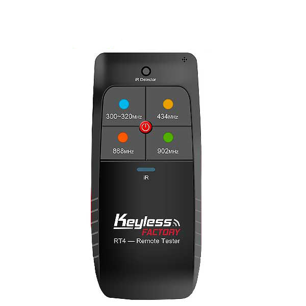 KeylessFactory: Remote Tester for 4 frequency / 868mhz / 433mhz / 802mhz / 315mhz, IR included - UHS Hardware