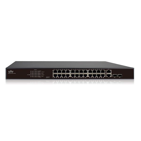 Uniview / 24 port POE Switch / UNV-POE-24T2GC - UHS Hardware Uniview / 24 port POE Switch / UNV-POE-24T2GC - UHS Hardware