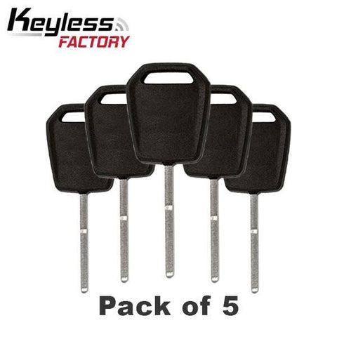 2013-2019 Ford Lincoln HU101 Side-Mill Transponder Key (128-Bit OEM Chip) (Pack of 5) - UHS Hardware 2013-2019 Ford Lincoln HU101 Side-Mill Transponder Key (128-Bit OEM Chip) (Pack of 5) - UHS Hardware