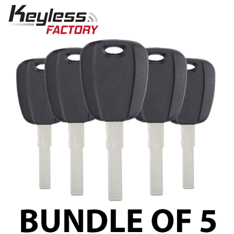 5 x 2015-2019 Jeep Renegade Fiat 500X - SIP22 Transponder Key - (48 AES Chip) (BUNDLE OF 5) - UHS Hardware 5 x 2015-2019 Jeep Renegade Fiat 500X - SIP22 Transponder Key - (48 AES Chip) (BUNDLE OF 5) - UHS Hardware