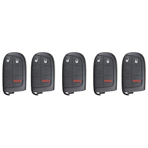 2017-2021 Jeep Compass / 3-Button Smart Key / PN: 68250335AB / M3N-40821302 (AFTERMARKET) (BUNDLE OF 5) - UHS Hardware 2017-2021 Jeep Compass / 3-Button Smart Key / PN: 68250335AB / M3N-40821302 (AFTERMARKET) (BUNDLE OF 5) - UHS Hardware