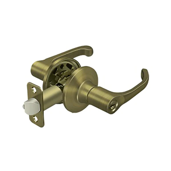 Deltana - Manchester Lever Entry - 2-3/8" Backset - 1-3/8" - 2" Door Thickness - Universal Handing - Optional Finish