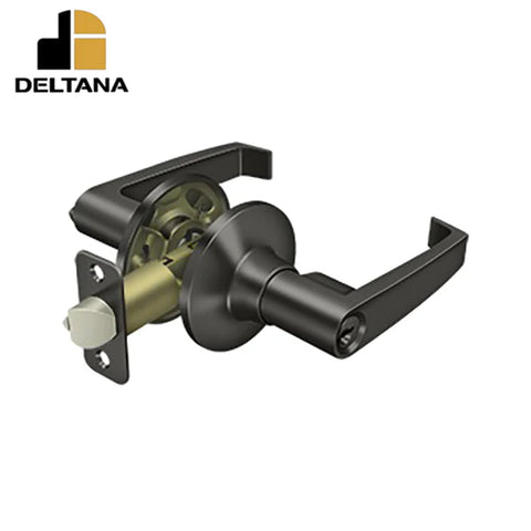 Deltana - Linstead Lever Entry - 2-3/8" Backset - 1-3/8" - 2" Door Thickness - Universal Handing - Optional Finish Deltana - Linstead Lever Entry - 2-3/8" Backset - 1-3/8" - 2" Door Thickness - Universal Handing - Optional Finish