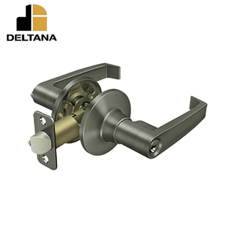 Deltana - Linstead Lever Entry - 2-3/8" Backset - 1-3/8" - 2" Door Thickness - Universal Handing - Optional Finish Deltana - Linstead Lever Entry - 2-3/8" Backset - 1-3/8" - 2" Door Thickness - Universal Handing - Optional Finish