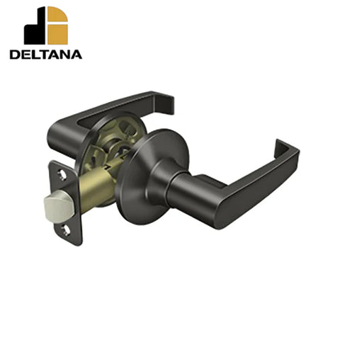 Deltana - Linstead Lever Passage - 2-3/8" Backset - 1-3/8" - 2" Door Thickness - Universal Handing - Optional Finish Deltana - Linstead Lever Passage - 2-3/8" Backset - 1-3/8" - 2" Door Thickness - Universal Handing - Optional Finish