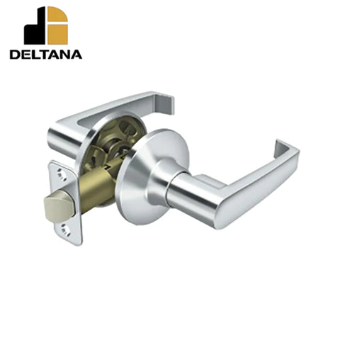 Deltana - Linstead Lever Passage - 2-3/8" Backset - 1-3/8" - 2" Door Thickness - Universal Handing - Optional Finish Deltana - Linstead Lever Passage - 2-3/8" Backset - 1-3/8" - 2" Door Thickness - Universal Handing - Optional Finish