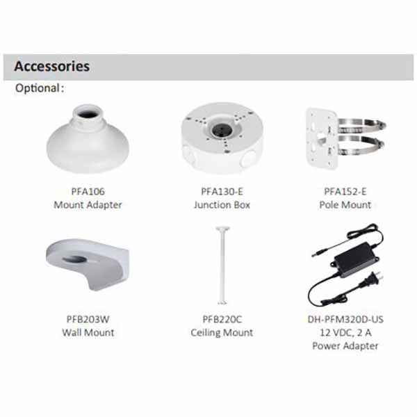 Dahua / IP Camera / 4MP / Hybrid Thermal Network Eyeball / 2 mm, 3.5 mm, or 7 mm Fixed Thermal Lens / WDR / IP67 / 5 Year Warranty / DH-TPC-DF1241N-D7F8 - UHS Hardware Dahua / IP Camera / 4MP / Hybrid Thermal Network Eyeball / 2 mm, 3.5 mm, or 7 mm Fixed Thermal Lens / WDR / IP67 / 5 Year Warranty / DH-TPC-DF1241N-D7F8 - UHS Hardware