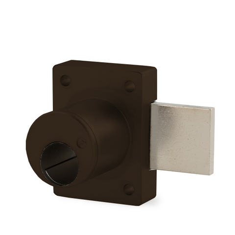 Olympus - 700LC - Cabinet Door Deadbolt Lock - Less Cylinder - Schlage Cylinder Compatible - Optional Cylinder Length - Oil Rubbed Bronze - Grade 1 - UHS Hardware Olympus - 700LC - Cabinet Door Deadbolt Lock - Less Cylinder - Schlage Cylinder Compatible - Optional Cylinder Length - Oil Rubbed Bronze - Grade 1 - UHS Hardware
