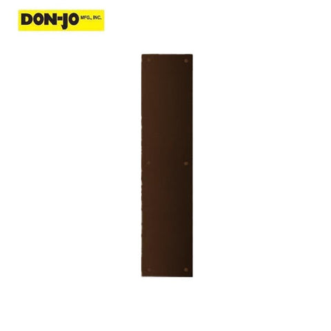 Don-Jo - 72 - Push Plate - Optional Finish - UHS Hardware Don-Jo - 72 - Push Plate - Optional Finish - UHS Hardware