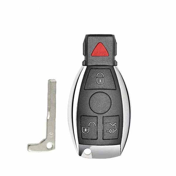 Mercedes Benz 1997-2014 / 4-Button Fobik Key / IYZ-3312 / (RSK-MDS-3312) - UHS Hardware Mercedes Benz 1997-2014 / 4-Button Fobik Key / IYZ-3312 / (RSK-MDS-3312) - UHS Hardware