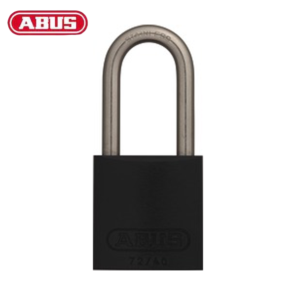 Abus - 08400 - Padlock Aluminum 72/40Hb40 - 1-1/2" Shackle - Optional Keying - Optional Finish - Optional Number Of Locks - UHS Hardware Abus - 08400 - Padlock Aluminum 72/40Hb40 - 1-1/2" Shackle - Optional Keying - Optional Finish - Optional Number Of Locks - UHS Hardware