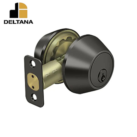 Deltana - Double Cylinder Deadbolt - Grade 3 - KA2 Heavy Duty - 2-3/8" Backset - 1 3/8" - 2" Door Thickness - Optional Finish Deltana - Double Cylinder Deadbolt - Grade 3 - KA2 Heavy Duty - 2-3/8" Backset - 1 3/8" - 2" Door Thickness - Optional Finish