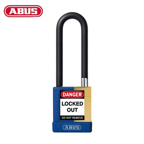 Abus - 20077 - Plastic-Covered Aluminum Core Padlock 74M/40 - 3" Shackle - Optional Keying - Optional Finish - Optional Number Of Locks - UHS Hardware Abus - 20077 - Plastic-Covered Aluminum Core Padlock 74M/40 - 3" Shackle - Optional Keying - Optional Finish - Optional Number Of Locks - UHS Hardware