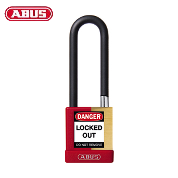 Abus - 20077 - Plastic-Covered Aluminum Core Padlock 74M/40 - 3" Shackle - Optional Keying - Optional Finish - Optional Number Of Locks - UHS Hardware Abus - 20077 - Plastic-Covered Aluminum Core Padlock 74M/40 - 3" Shackle - Optional Keying - Optional Finish - Optional Number Of Locks - UHS Hardware