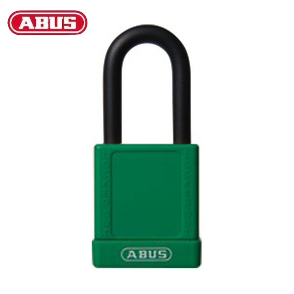 Abus - 19250 - Plastic-Covered Aluminum Core Padlock 74/40 - Optional Keying - Optional Finish - Optional Number Of Locks - UHS Hardware Abus - 19250 - Plastic-Covered Aluminum Core Padlock 74/40 - Optional Keying - Optional Finish - Optional Number Of Locks - UHS Hardware