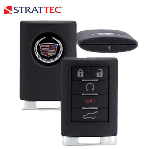2007-2013 Cadillac CTS / 5-Button Key FOB / PN: 5923883/ OUC6000066 / Driver #1 (Strattec) - UHS Hardware 2007-2013 Cadillac CTS / 5-Button Key FOB / PN: 5923883/ OUC6000066 / Driver #1 (Strattec) - UHS Hardware