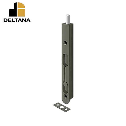 Deltana - 7" Flush Bolt - Zinc - US15A Deltana - 7" Flush Bolt - Zinc - US15A