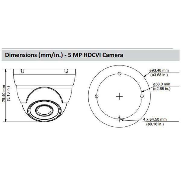 Dahua / HDCVI DVR Kit / 16 Channels / Penta-brid / 12 x 5MP, Mini Eyeball / 4K / DH-C7165E124 - UHS Hardware Dahua / HDCVI DVR Kit / 16 Channels / Penta-brid / 12 x 5MP, Mini Eyeball / 4K / DH-C7165E124 - UHS Hardware