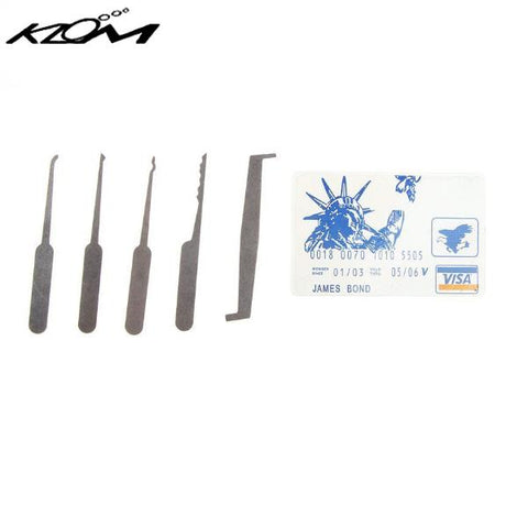 KLOM Credit Card Lock Pick Set - UHS Hardware KLOM Credit Card Lock Pick Set - UHS Hardware