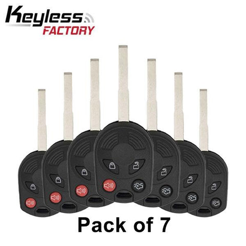2012-2019 Ford / 4-Button Remote Head Key / PN: 164-R8046 / OUCD6000022 (Pack of 7) - UHS Hardware 2012-2019 Ford / 4-Button Remote Head Key / PN: 164-R8046 / OUCD6000022 (Pack of 7) - UHS Hardware