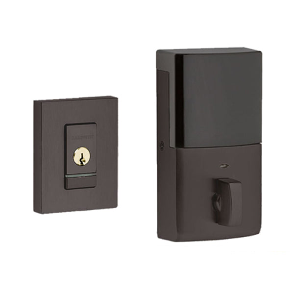 Baldwin Estate Evolved - 8220.B Contemporary Electronic Deadbolt - Singl Cyl - Bluetooth - 112 - Venetian Bronze - Grade 2 - UHS Hardware Baldwin Estate Evolved - 8220.B Contemporary Electronic Deadbolt - Singl Cyl - Bluetooth - 112 - Venetian Bronze - Grade 2 - UHS Hardware