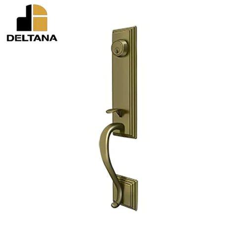 Deltana - Kingston Handleset - Entry - Solid Brass - Optional Finish Deltana - Kingston Handleset - Entry - Solid Brass - Optional Finish