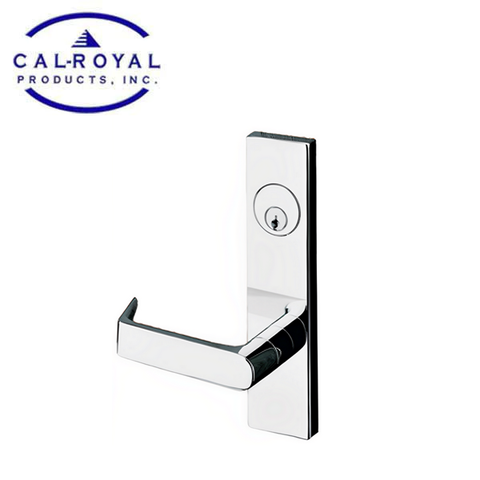 Cal-Royal - NM8466SE - NM Series Mortise Lock - Heavy Duty - Storeroom Function - SE Escutcheon - 2 3/4" Backset - Polished Chrome - Fired Rated - Grade 1 Cal-Royal - NM8466SE - NM Series Mortise Lock - Heavy Duty - Storeroom Function - SE Escutcheon - 2 3/4" Backset - Polished Chrome - Fired Rated - Grade 1