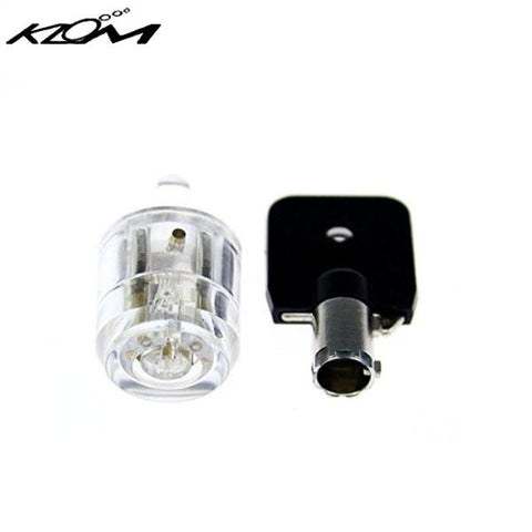 KLOM Transparent Tubular Practice Lock - UHS Hardware KLOM Transparent Tubular Practice Lock - UHS Hardware