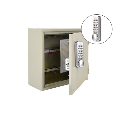 CodeLocks - Key Secure Extra Security Padlock Cabinet w/ CL160 - Mechanical Lock - Tubular Mortise Latch - Hold Back Feature - QuickCode - Optional Cabinet Storage - UHS Hardware CodeLocks - Key Secure Extra Security Padlock Cabinet w/ CL160 - Mechanical Lock - Tubular Mortise Latch - Hold Back Feature - QuickCode - Optional Cabinet Storage - UHS Hardware