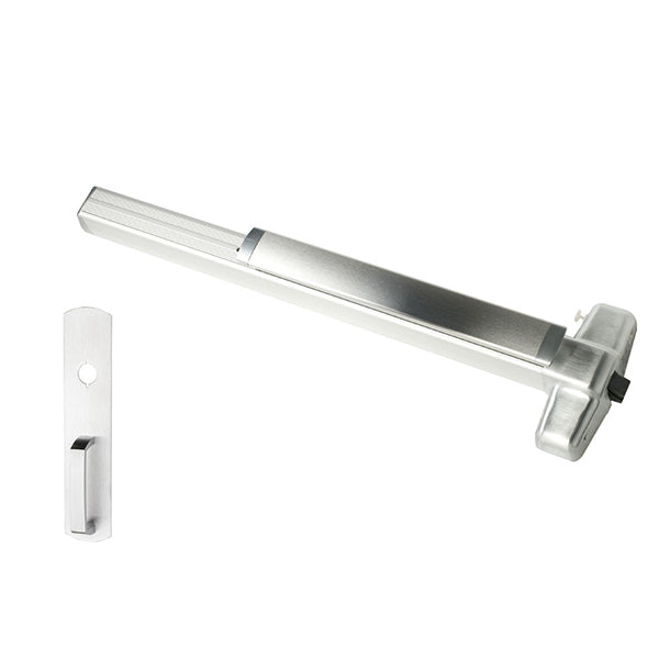 Von Duprin - 99NL-3-26D - Rim Exit Device with Night Latch Pull - Satin Chrome - 3 Foot - Grade 1