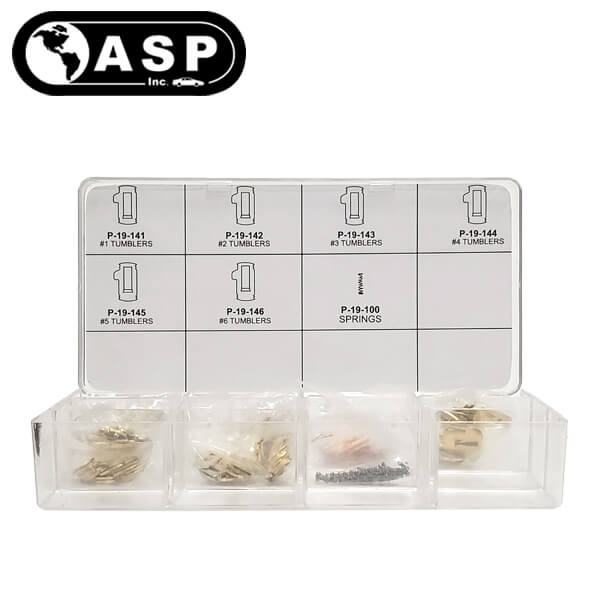 1990-2003 Honda Acura / HD103 / X214 / 8 Cut / Keying Tumbler Kit / A-19-104 (ASP) - UHS Hardware 1990-2003 Honda Acura / HD103 / X214 / 8 Cut / Keying Tumbler Kit / A-19-104 (ASP) - UHS Hardware