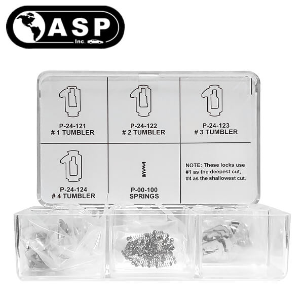 2004-2019 GM / Subaru / B110 / Keying Tumbler Kit / A-24-103 (ASP) - UHS Hardware 2004-2019 GM / Subaru / B110 / Keying Tumbler Kit / A-24-103 (ASP) - UHS Hardware