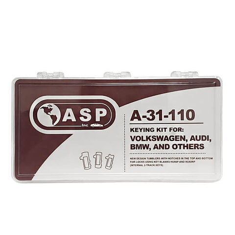 1996-2015 Audi / Volkswagen/ BMW / HU66 / HU92R / Keying Tumbler Kit / A-31-110 (ASP) - UHS Hardware 1996-2015 Audi / Volkswagen/ BMW / HU66 / HU92R / Keying Tumbler Kit / A-31-110 (ASP) - UHS Hardware