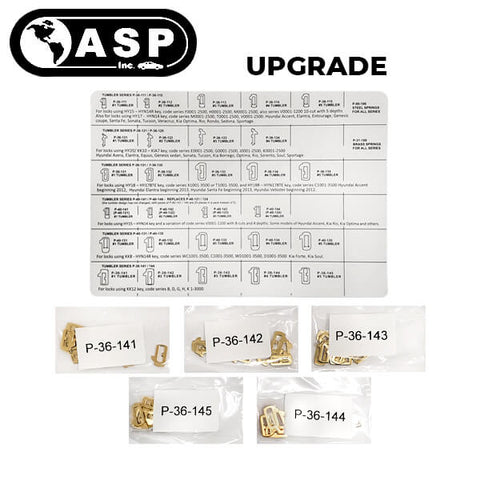 2006-2015 Hyundai Kia / HY15 / HYN14R / HY20 / KK10 / HY18 / HY15 / HYN14 / KK8 / Keying Tumbler Upgrade Kit / A-36-102-UP (ASP) - UHS Hardware 2006-2015 Hyundai Kia / HY15 / HYN14R / HY20 / KK10 / HY18 / HY15 / HYN14 / KK8 / Keying Tumbler Upgrade Kit / A-36-102-UP (ASP) - UHS Hardware