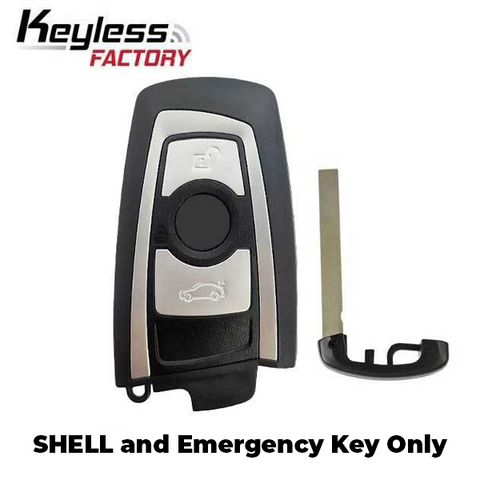 2009-2014 BMW 3, 4 and 5 Series / 3-Button Smart Key SHELL for YGOHUF5662 (SKS-BMW-1266) - UHS Hardware 2009-2014 BMW 3, 4 and 5 Series / 3-Button Smart Key SHELL for YGOHUF5662 (SKS-BMW-1266) - UHS Hardware