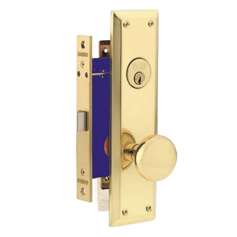 Marks USA - 91DW/3 - Metro Mortise Knob Lock - US3 - 1-1/16" x 7-5/8"- Vestibule - LH - UHS Hardware Marks USA - 91DW/3 - Metro Mortise Knob Lock - US3 - 1-1/16" x 7-5/8"- Vestibule - LH - UHS Hardware