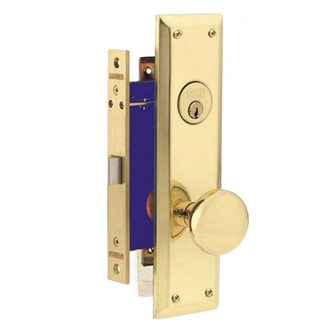 Marks USA - 91DW/3 - Metro Mortise Knob Lock - US3 - 1-1/16" x 7-5/8"- Vestibule - LH - UHS Hardware Marks USA - 91DW/3 - Metro Mortise Knob Lock - US3 - 1-1/16" x 7-5/8"- Vestibule - LH - UHS Hardware