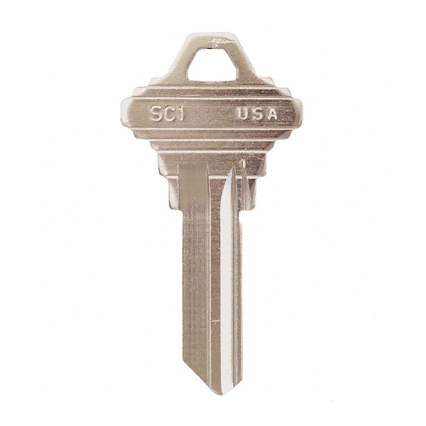 SC1-NP SCHLAGE Key Blank - 250 Pack - ILCO - UHS Hardware SC1-NP SCHLAGE Key Blank - 250 Pack - ILCO - UHS Hardware