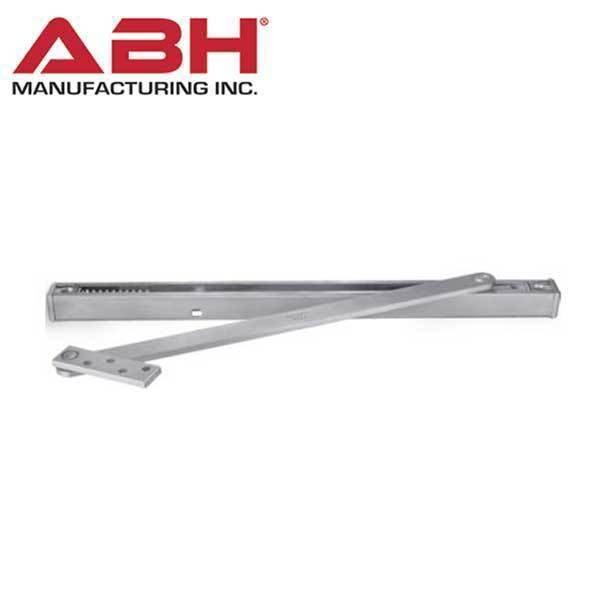 ABH - 1031 - Heavy Duty - Concealed Mount Overhead Door Friction - Satin Stainless Steel - 27" - UHS Hardware ABH - 1031 - Heavy Duty - Concealed Mount Overhead Door Friction - Satin Stainless Steel - 27" - UHS Hardware