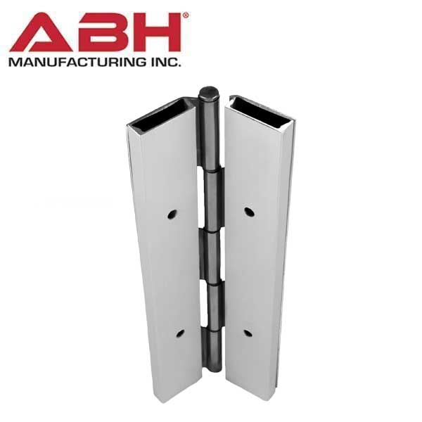 ABH - A502 - Continuous Pin and Barrel Hinges - Full Surface - Heavy Duty - Flush Mount - Stainless Steel - 95" - UHS Hardware ABH - A502 - Continuous Pin and Barrel Hinges - Full Surface - Heavy Duty - Flush Mount - Stainless Steel - 95" - UHS Hardware