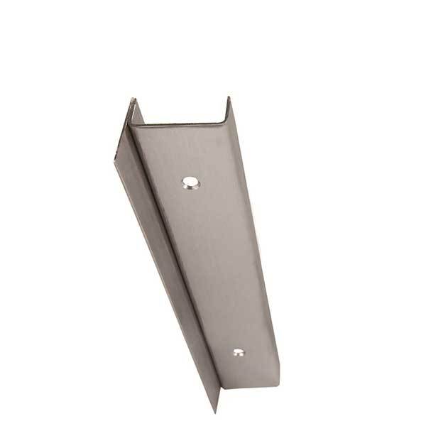 ABH - A548BM - Beveled Square Edge Guard - w/Astragal - Three Sided - Mortised - Stainless Steel - 42" - UHS Hardware ABH - A548BM - Beveled Square Edge Guard - w/Astragal - Three Sided - Mortised - Stainless Steel - 42" - UHS Hardware