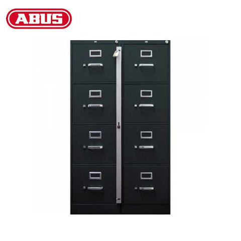 Abus - 07050 - Steel File Bar / Security Lock Bar for Locking File Cabinets - 5 Drawer - UHS Hardware Abus - 07050 - Steel File Bar / Security Lock Bar for Locking File Cabinets - 5 Drawer - UHS Hardware