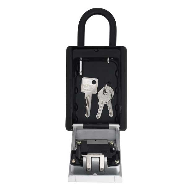 Abus - 797 C KeyGarage - Key Storage 4-Dial Combination Lock Box w/ Shackle - UHS Hardware Abus - 797 C KeyGarage - Key Storage 4-Dial Combination Lock Box w/ Shackle - UHS Hardware