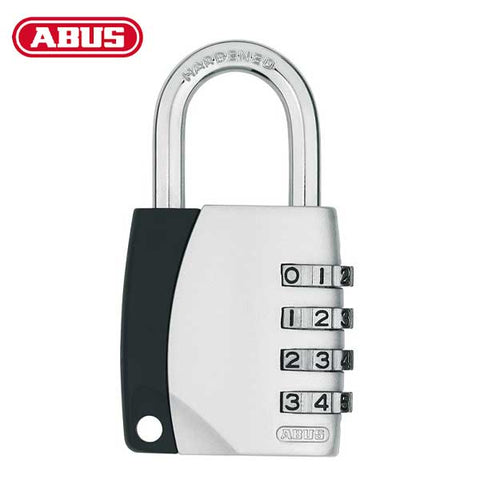 Abus - 155/40 C - Chrome - Side 4-Dial Resettable Padlock - UHS Hardware Abus - 155/40 C - Chrome - Side 4-Dial Resettable Padlock - UHS Hardware