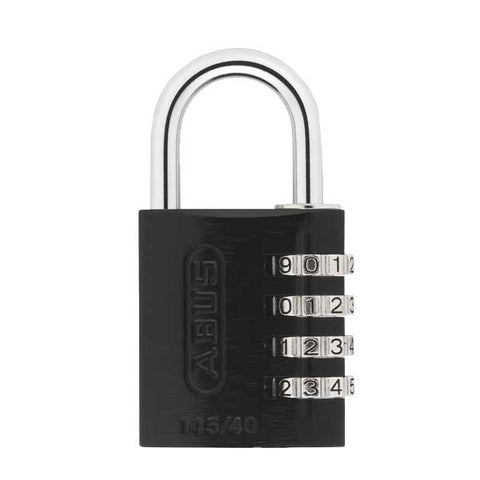Abus - 145/40 C - Aluminum - 4-Dial Resettable Padlock - Optional Color - UHS Hardware Abus - 145/40 C - Aluminum - 4-Dial Resettable Padlock - Optional Color - UHS Hardware