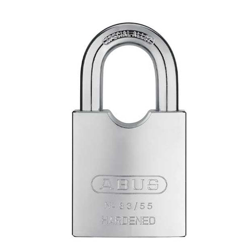 Abus - 83/55-3000 - Hardened Steel Padlock - S2 - Schlage C-L - 5/6 Pin - Rekeyable - 2-11/64" Width - UHS Hardware Abus - 83/55-3000 - Hardened Steel Padlock - S2 - Schlage C-L - 5/6 Pin - Rekeyable - 2-11/64" Width - UHS Hardware