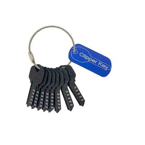 Clipper Key - Kwikset KW1 Marked Keys (10 Keys) - for Clipper Key Fast Clipper Set (PRE-ORDER) - UHS Hardware Clipper Key - Kwikset KW1 Marked Keys (10 Keys) - for Clipper Key Fast Clipper Set (PRE-ORDER) - UHS Hardware