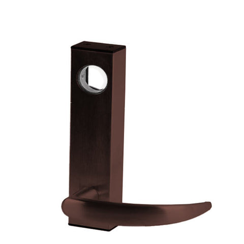 Adams Rite - 3080 - Entry Lever Trim - Narrow Stile - Without Cylinder - Dark Bronze - Non-Handed - UHS Hardware Adams Rite - 3080 - Entry Lever Trim - Narrow Stile - Without Cylinder - Dark Bronze - Non-Handed - UHS Hardware