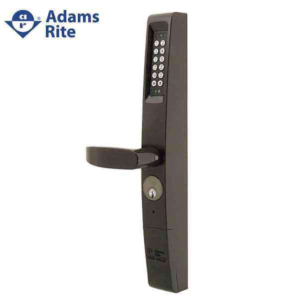Adams Rite - eForce 3090-150 - Narrow Stile - Keyless Entry Electronic Lever Trim - Dark Bronze Anodized - UHS Hardware Adams Rite - eForce 3090-150 - Narrow Stile - Keyless Entry Electronic Lever Trim - Dark Bronze Anodized - UHS Hardware